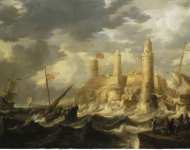 Peeters Bonaventura I Fortified Harbour  - Hermitage
